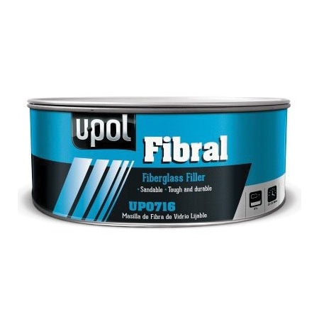 U-Pol FIBRAL GLASSFIBRE PASTE 1LT BAG UP0754
